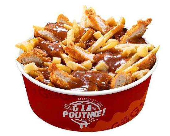 Petite poutine poulet