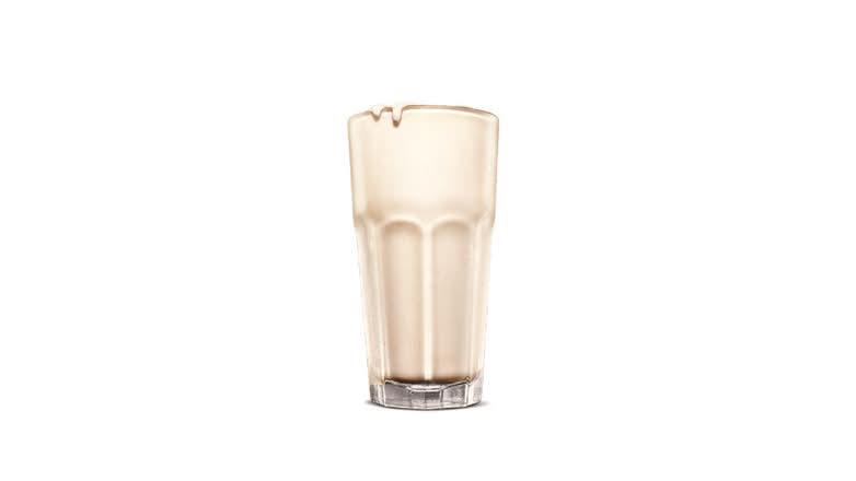 Lait fouetté à la vanille