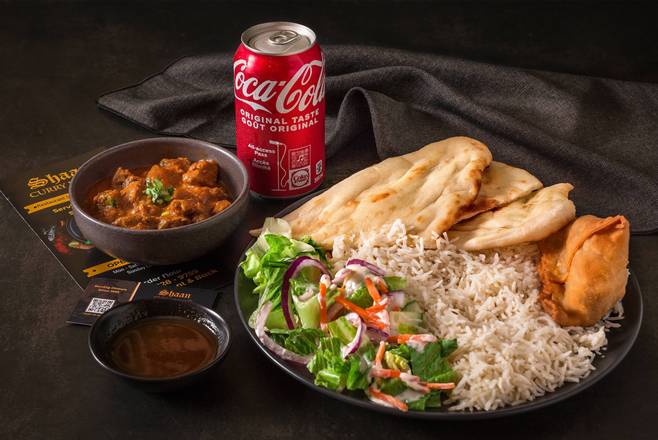 Lamb curry combo
