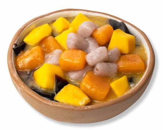 Mango Grass Jelly Taro Mochi