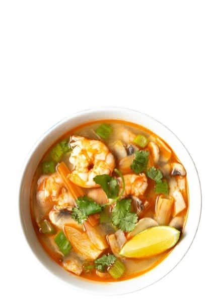 9. Soupe tom yum /  9. Tom Yum Soup