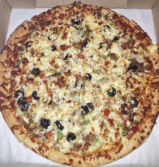 Greek Supreme Pizza