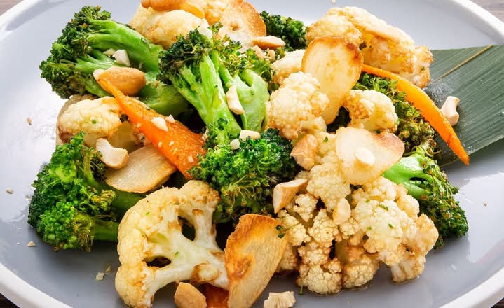 Caramelized Cauliflower & Broccoli