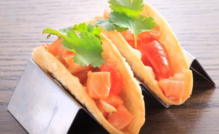 Salmon Taco
