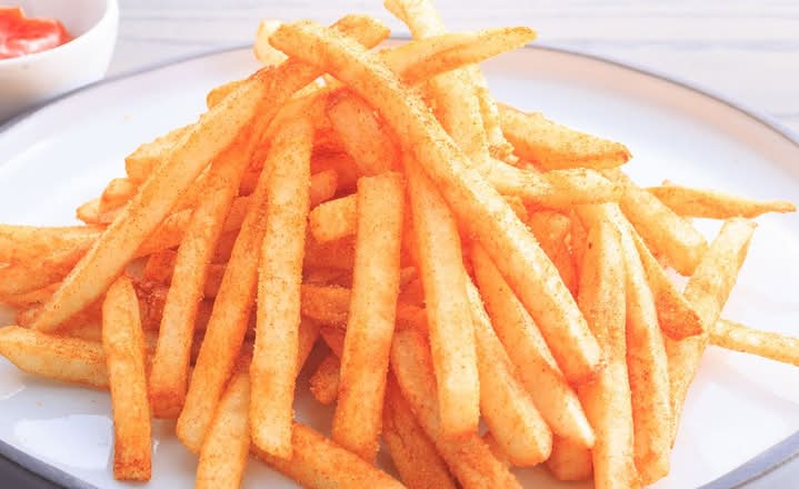 Consomme Garlic Shoestring Fries