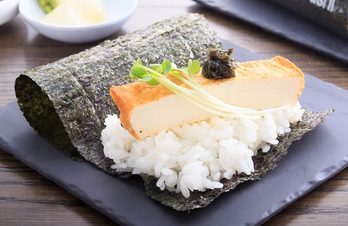 Atsuage Tofu Temaki