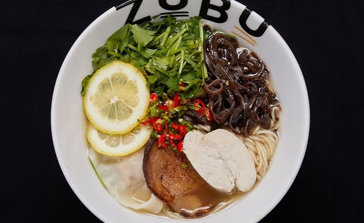 Cilantro Lemon Ramen