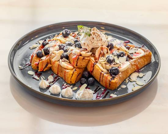 Banana Almond French Toast