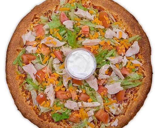 Chicken Taco Pizza