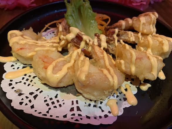 A14. Ebimayo (6Pc) (Deep-fried Tiger Shrimp)