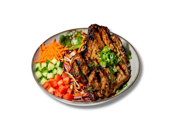 SA5 Juicy Grilled Lemongrass Pork Chops  (Salad Bowl)