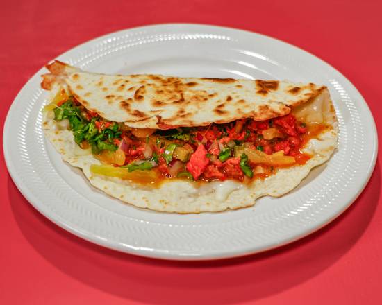 Gringa (Quesadilla with Flour Tortilla)