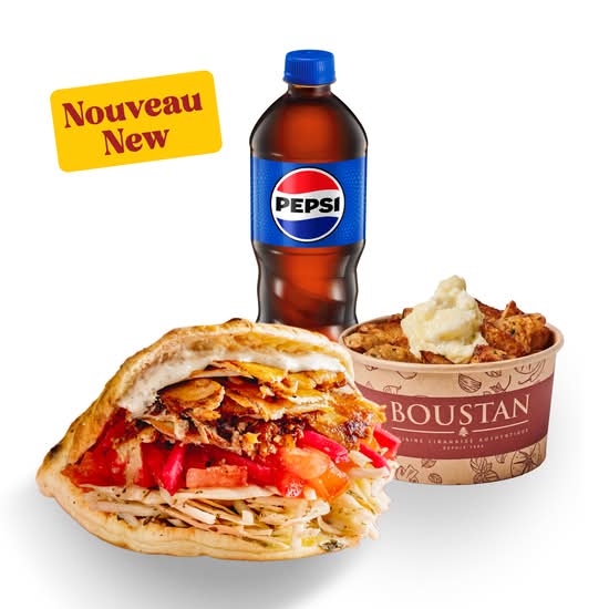 Trio Taouk Pita au Four