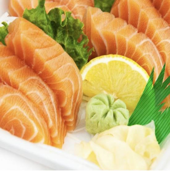 Smoked Salmon Sashimi (3 Pieces)