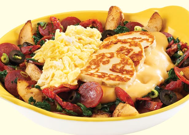 Cassolette Halloumi et Chorizo / Halloumi-Chorizo skillet