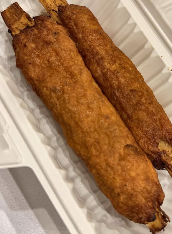 A10. Minced Shrimp Wrapped with Sugar Cane
