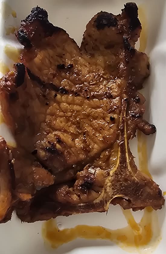 307. Extra Grilled Pork Chop (1 pc)