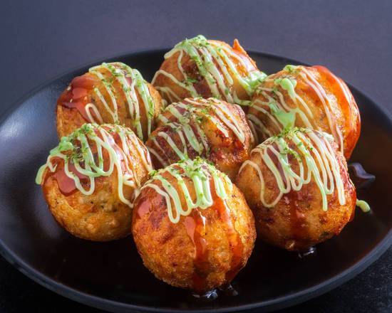 Takoyaki (7 pcs) - Wasabi Mayo