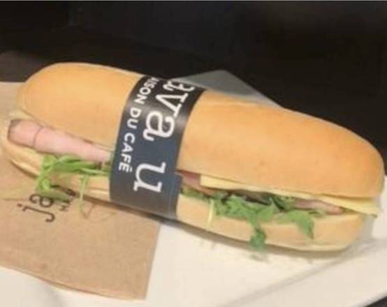 Sandwich Le Jambon Fromage / Ham & Cheese Sandwich