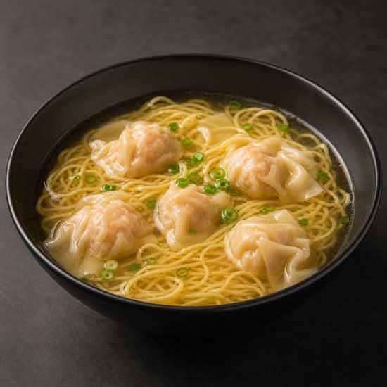 Wonton Noodles Soup