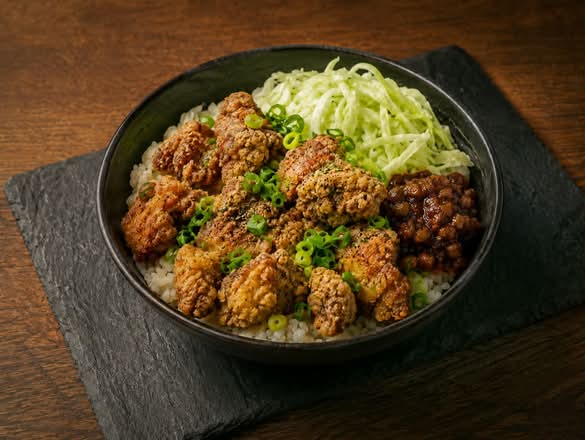 Taiwanese Fried Chicken Rice