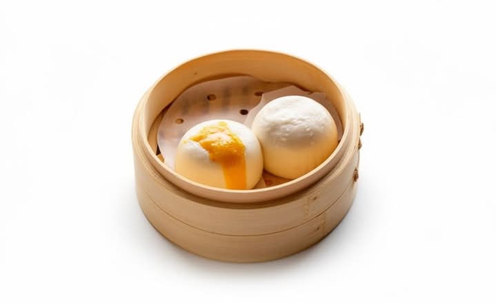Steamed Custard Bun (3pcs)