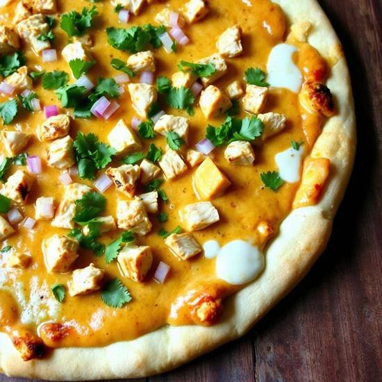 Butter Chicken Pizza-S / Butter Chicken Pizza-S