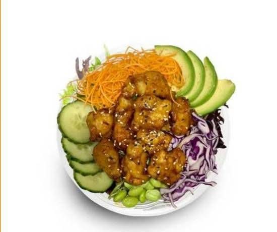 Poké Bol Poulet General Tao