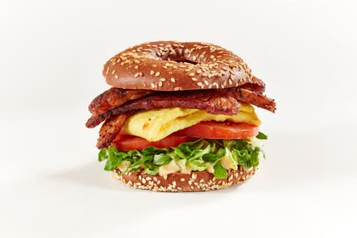 Tempeh Bacon & JUST Egg / Tempeh Bacon + JUST Egg Bagel