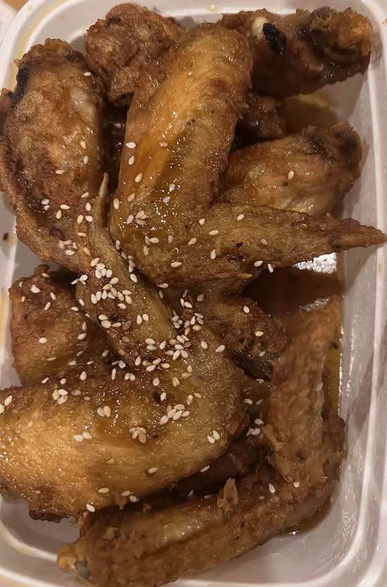 Honey Garlic Wings