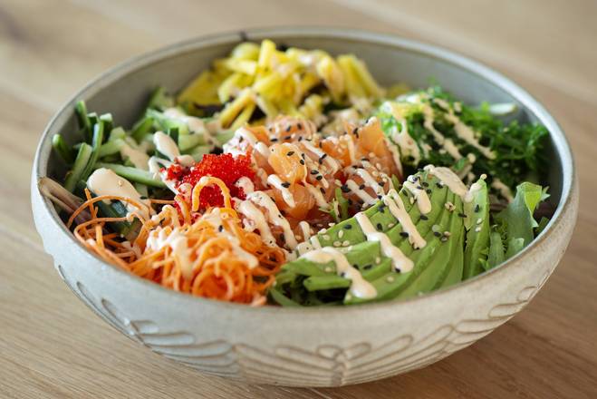 Poke saumon