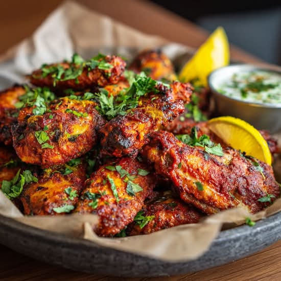 Afghani Tandoori Wings (6pcs)