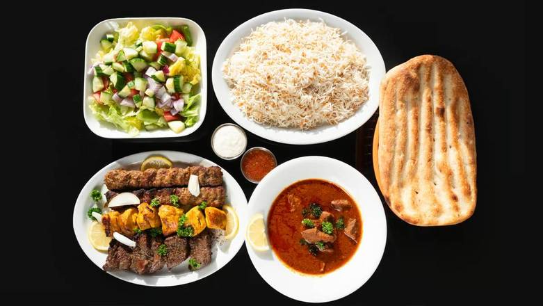 Family Pack for Two (4 Skewers of Kabob)