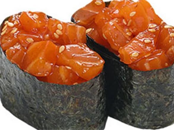 Spicy Salmon Sushi
