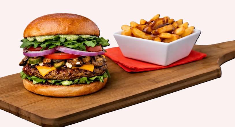 Vegie Harvest burger