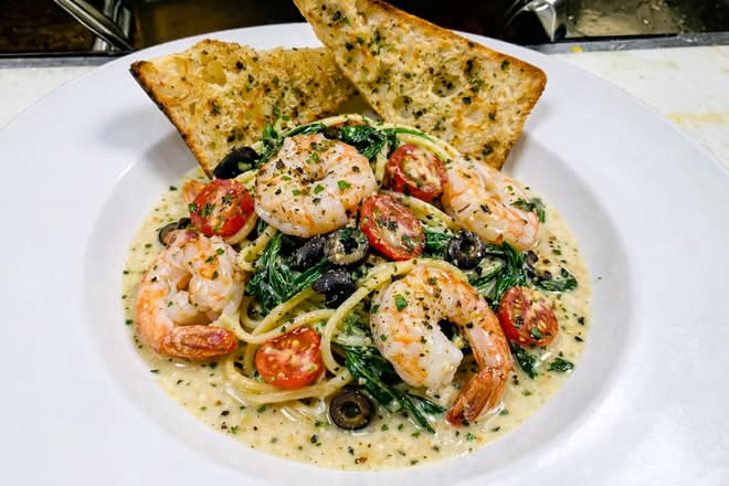 Prawn Linguine
