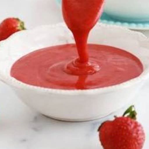 Coulis de fraises / Strawberry Coulis