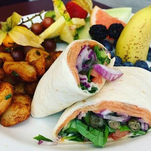 Wrap au saumon fumé la boucanerie / Smoked Salmon Wrap