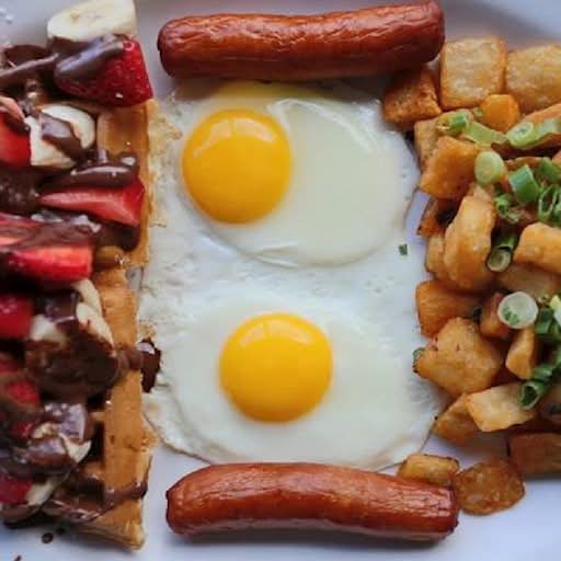 Gaufre coco-choco / Coco-Choco Waffle