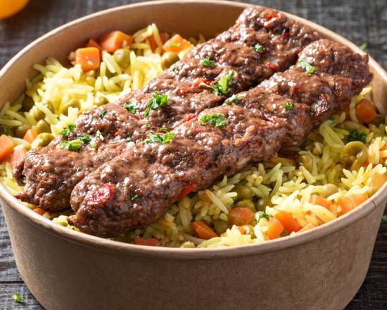 Beef Kafta Rice Bowl