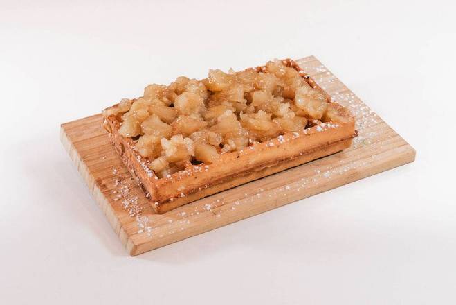 Gaufre Compote de Pomme-Caramel