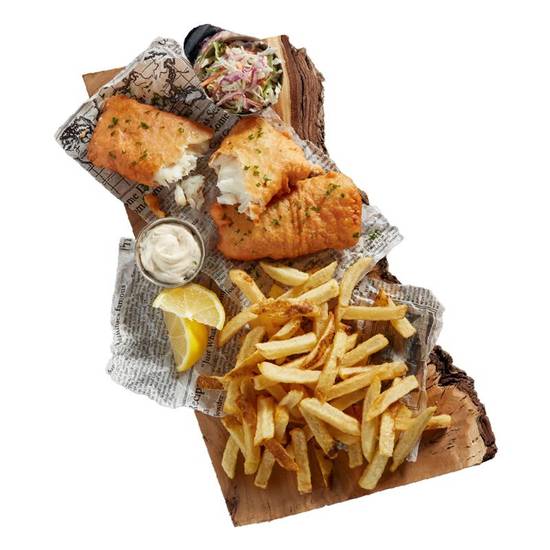 Famous Fish & Chips (2pc)
