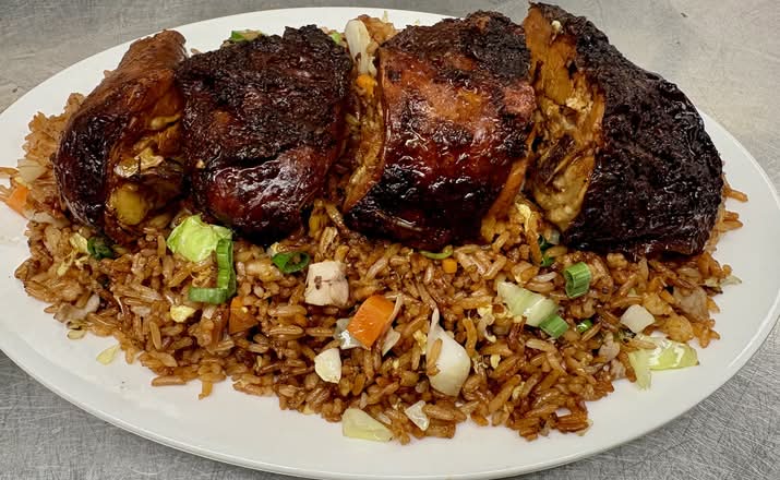B09. Jerk Chicken Fried Rice