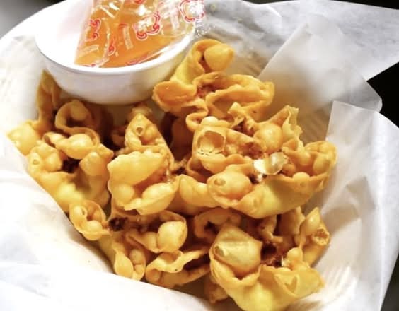 A05. Deep Fried Cream Cheese & Crab Wontons