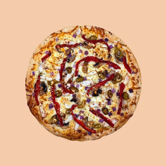 Mediterranean Chicken Pizza