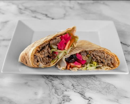 Beef Shawarma Wrap