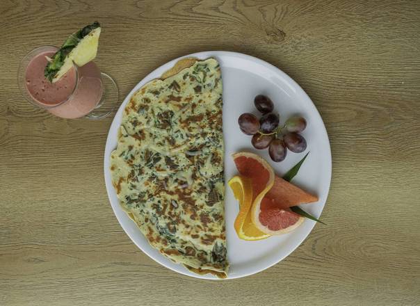 Spinach and Cheddar Cheese