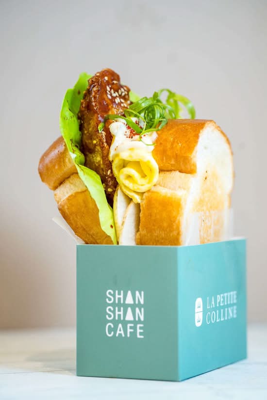 Korean Fried Chicken Toast