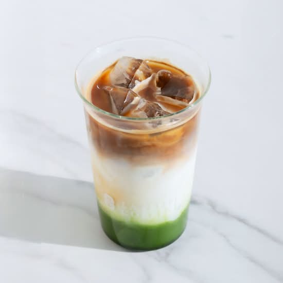 Iced Matcha Espresso Latte