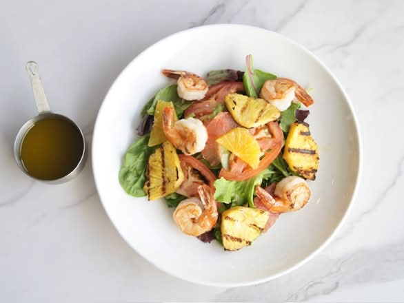 Grilled Shrimp Salad
